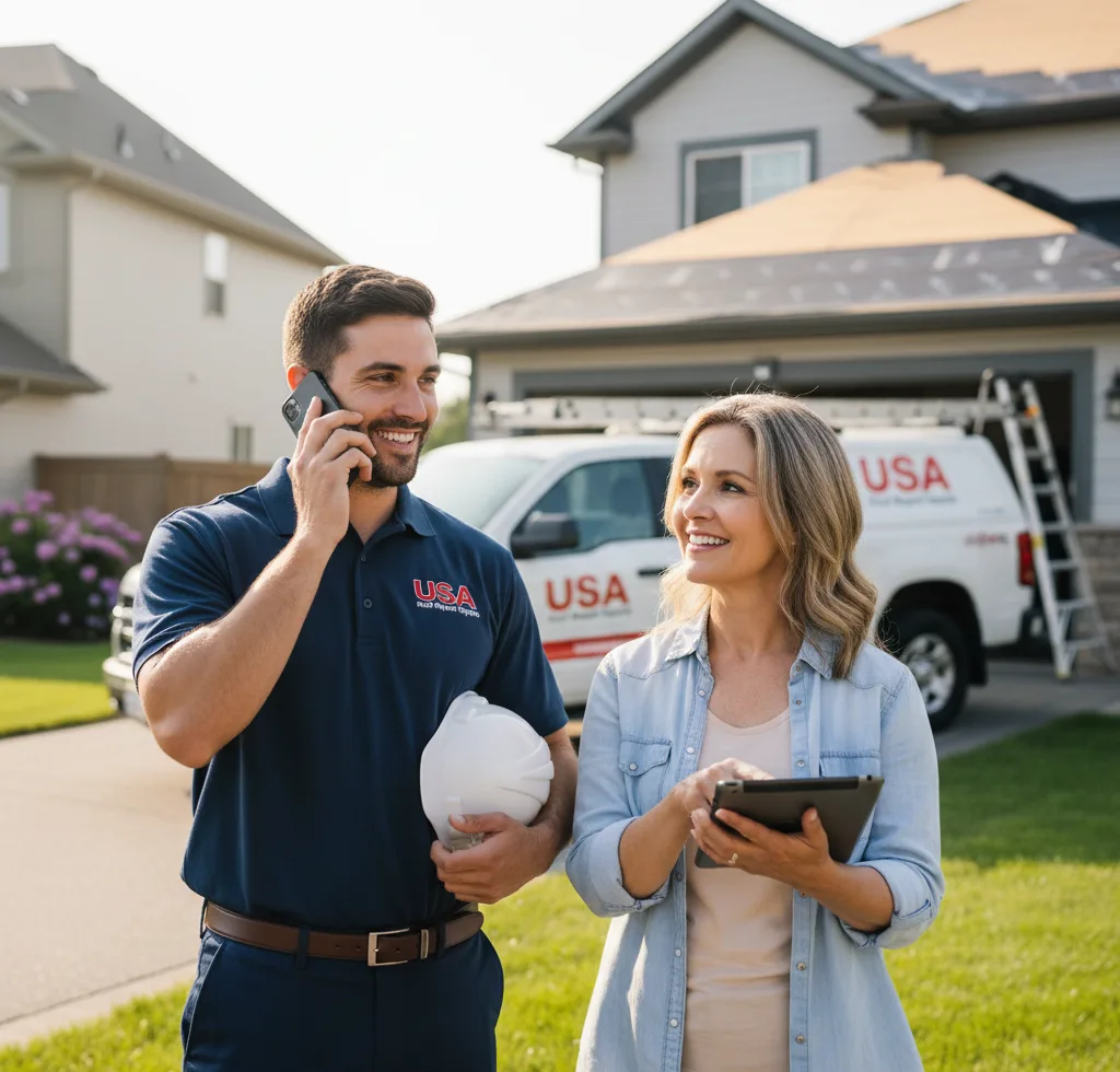 USA Roof Repair Experts customer support in Ville Platte